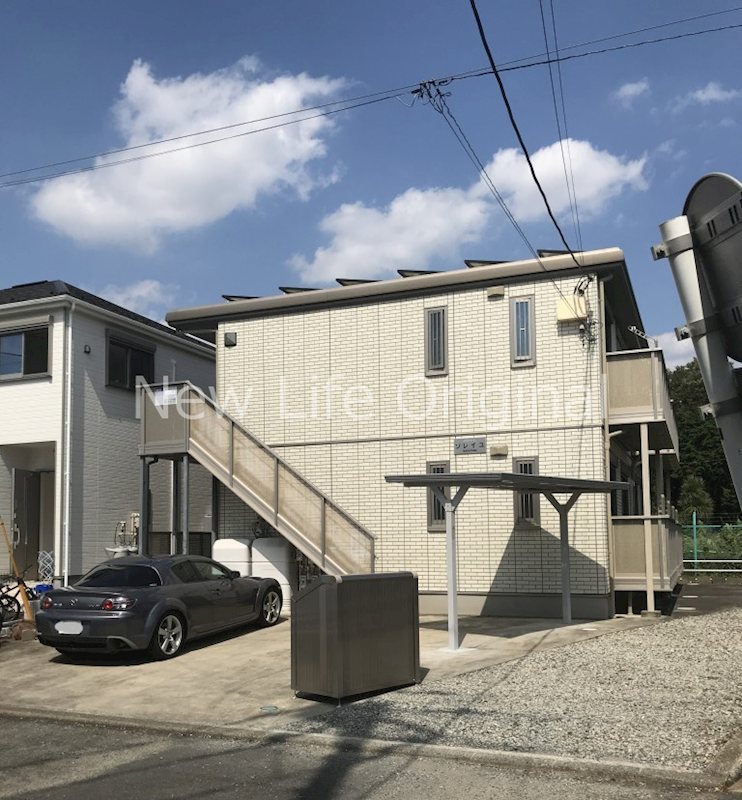 建物外観　建物は耐震耐火に優れたセキスイハイム施工で安心です。