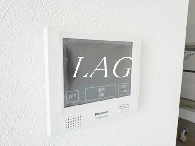 セキュリティ　モニター付きインターフォンです。