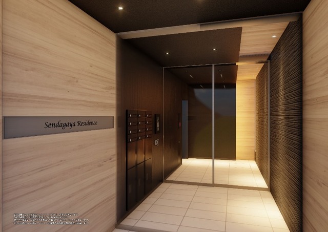 エントランス　エントランス部分