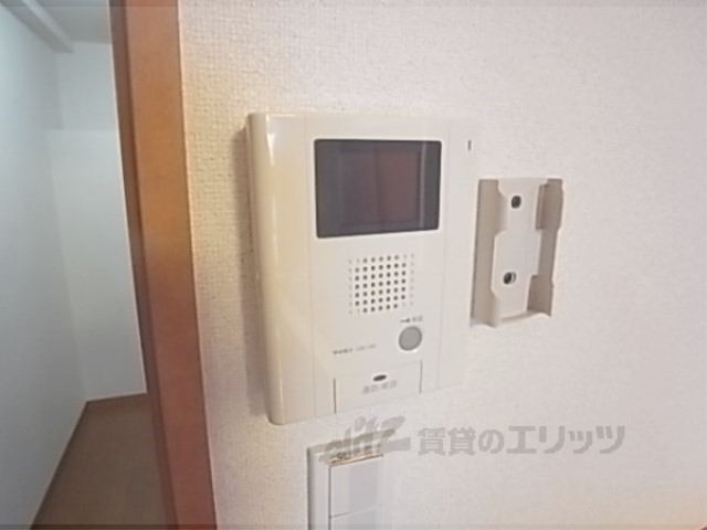 セキュリティ　カメラ付きで安心です。