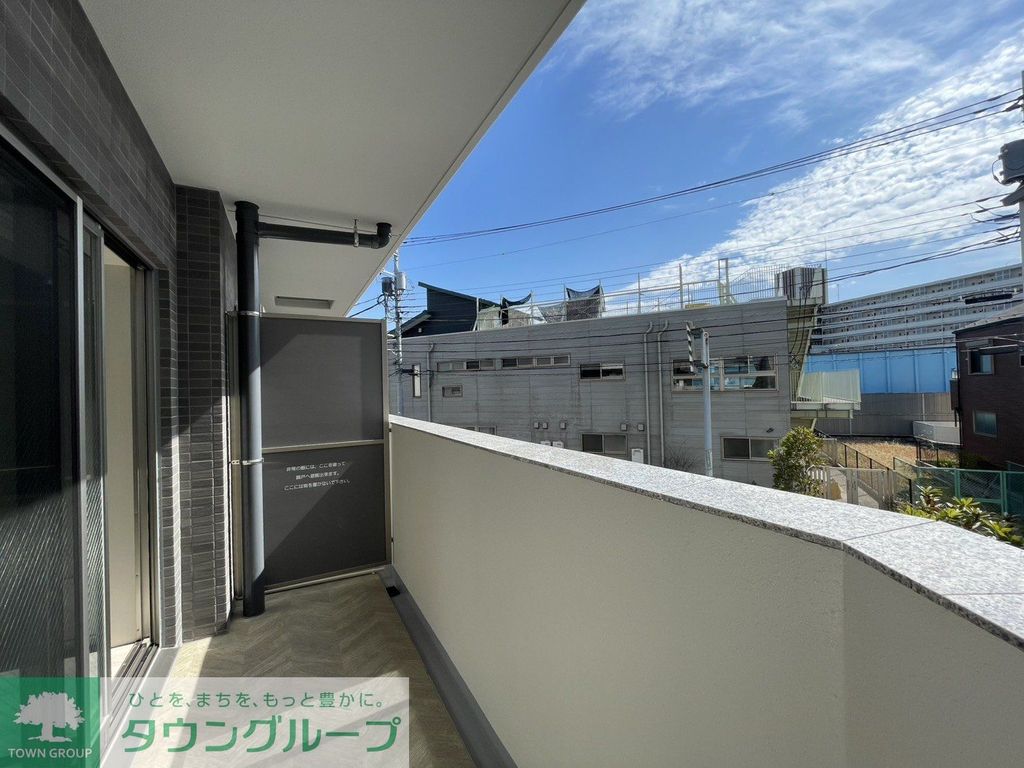 眺望　バルコニー