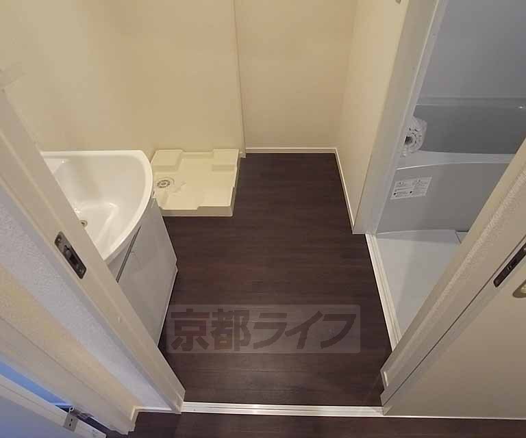 洗面設備　脱衣場もございます。