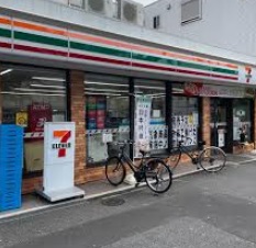 コンビニ　セブンイレブン 杉並大宮店（コンビニ）まで128m