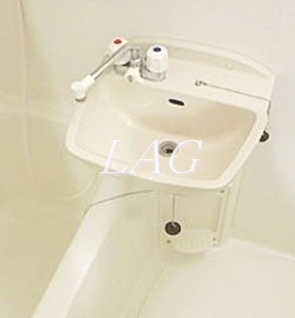 洗面設備　洗面台です。