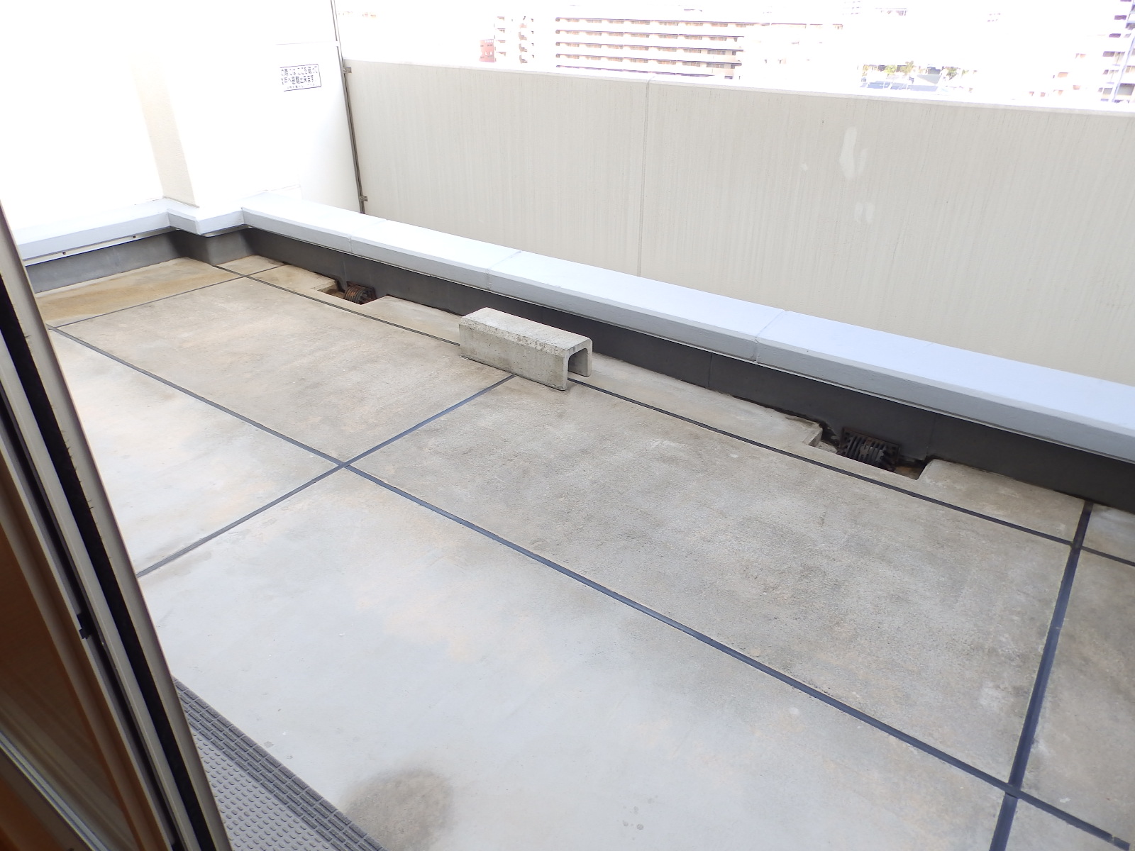 バルコニー　南向き