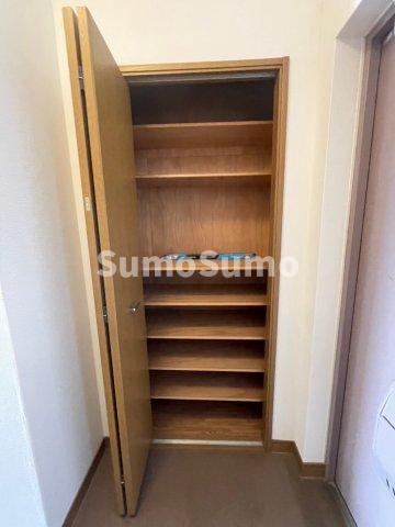 その他設備　大きなスペースがあり、収納には困りません