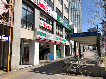 コンビニ　ローソンストア100 LS車道店（コンビニ）まで662m