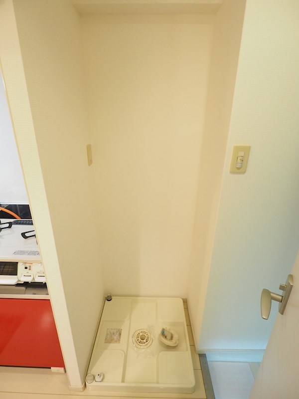 その他　洗濯機置き場も室内です。