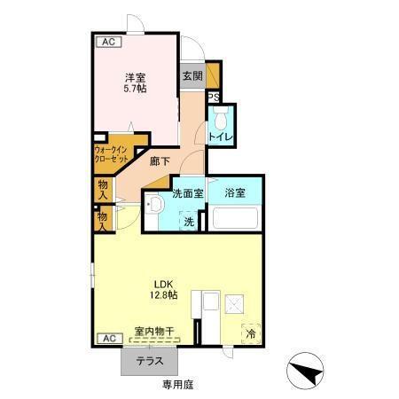 コンフォレストの間取り写真