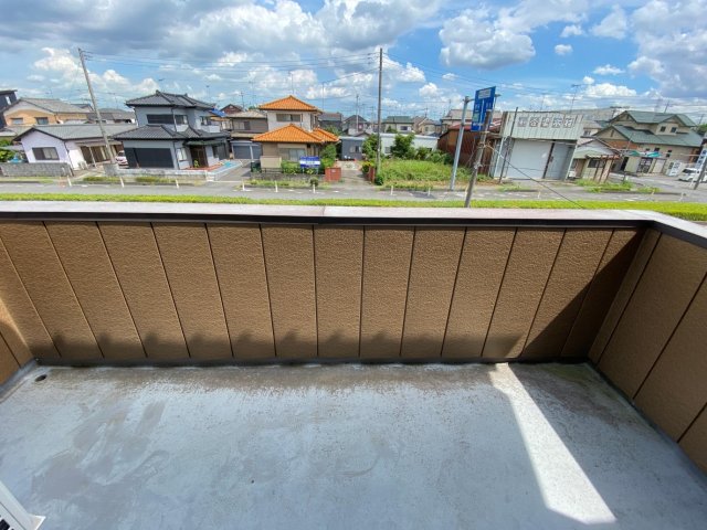 バルコニー　バルコニーは2つあり！