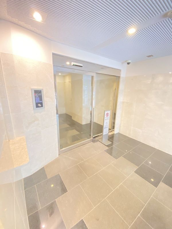 エントランス　防犯面もばっちりです！