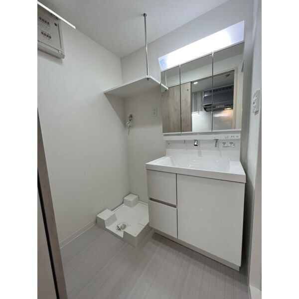 洗面設備　ゴミ捨て場