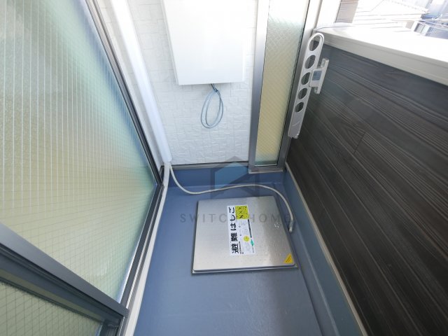 バルコニー　バルコニーがあります