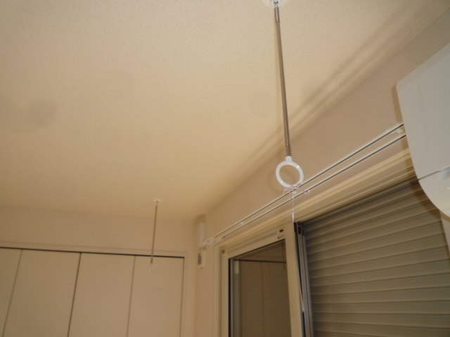 その他設備　女性の方必見^^室内物干し