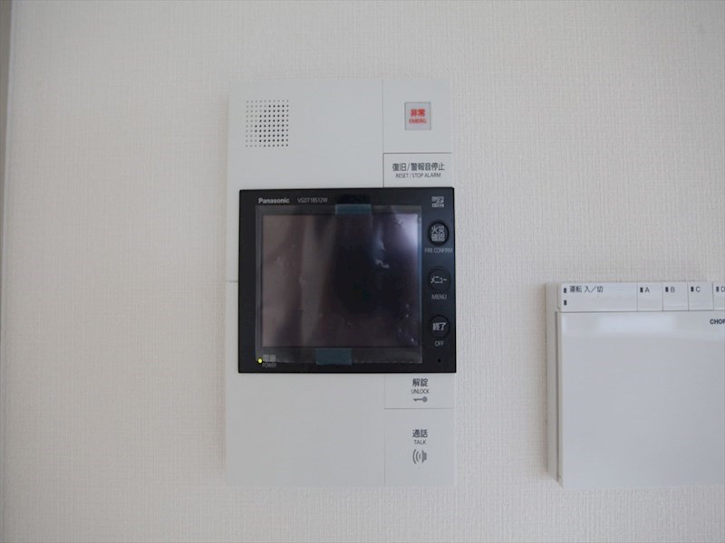 セキュリティ　TVモニター付インターホン