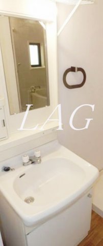 洗面設備　独立洗面台です。