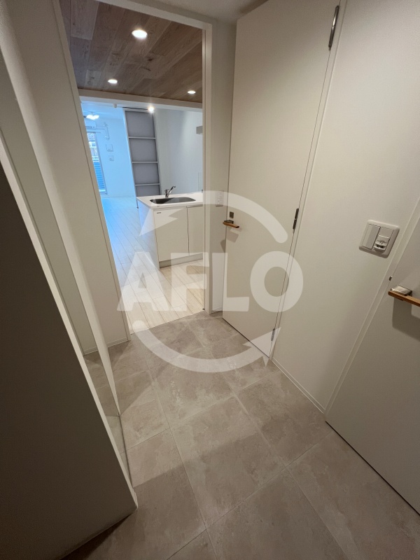 玄関　estageo北田辺　玄関