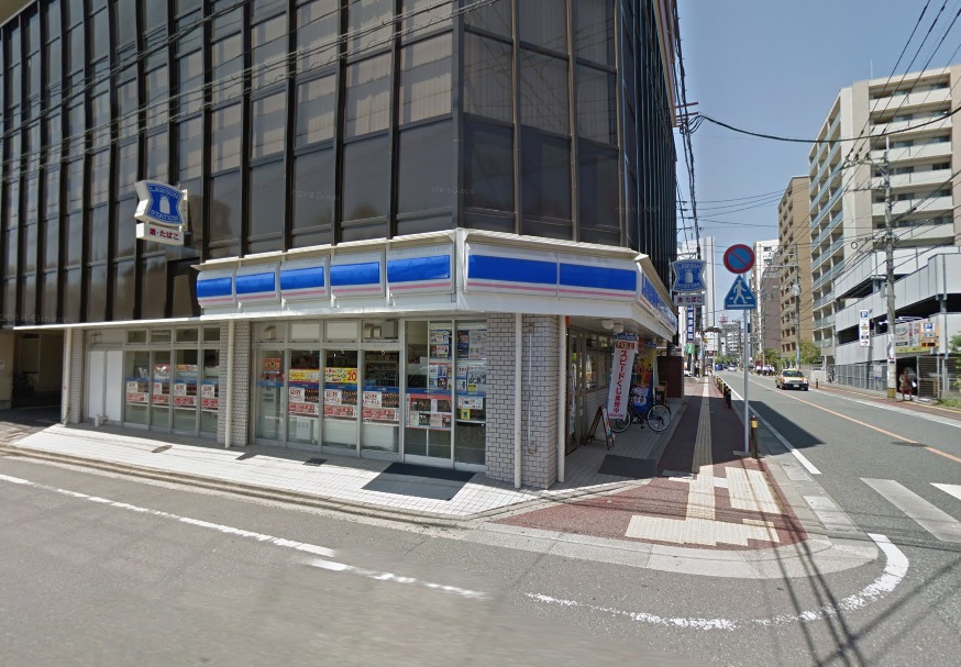 コンビニ　ローソン福岡白金一丁目店（コンビニ）まで196m