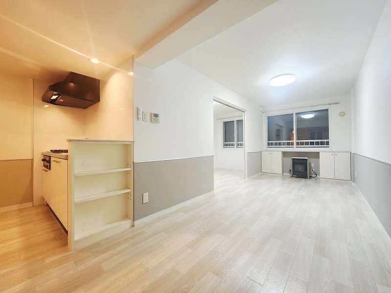 眺望　夜間帯の写真です。