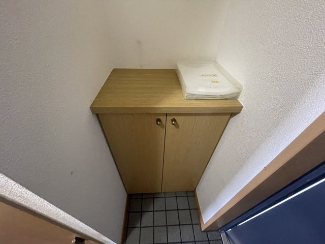 収納　同物件別号室の写真です。