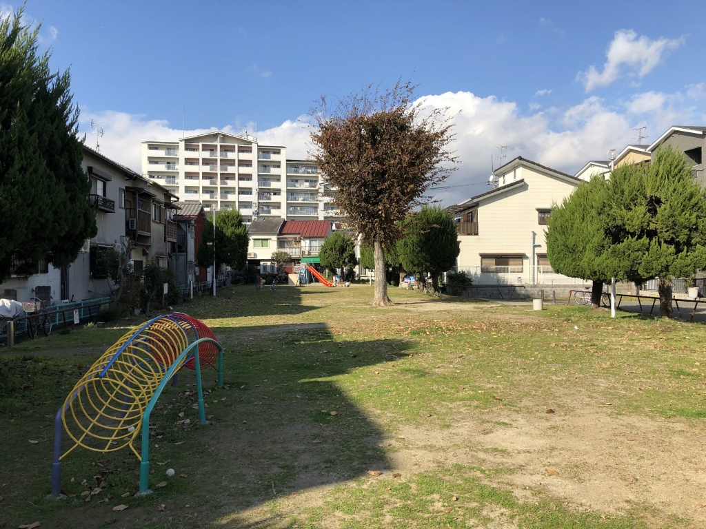 公園　大島町1丁目児童遊園（公園）まで142m