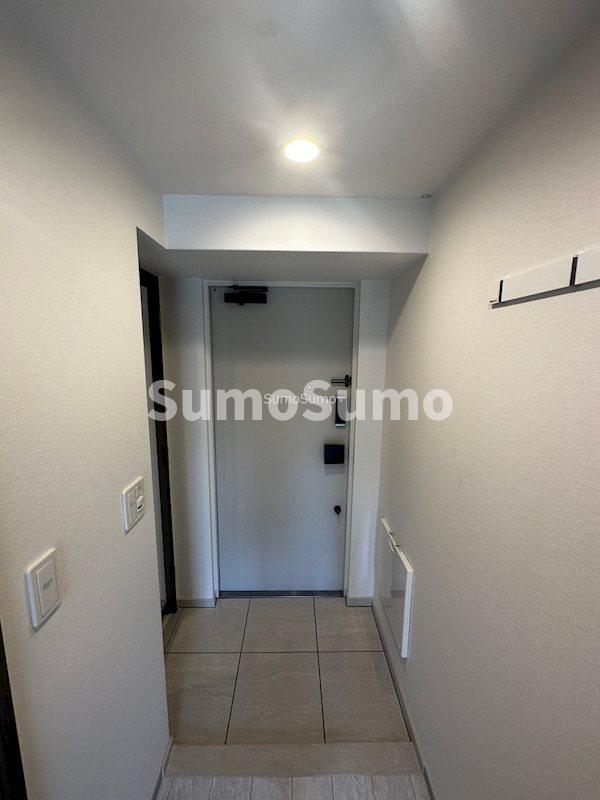 玄関　収納もある玄関です