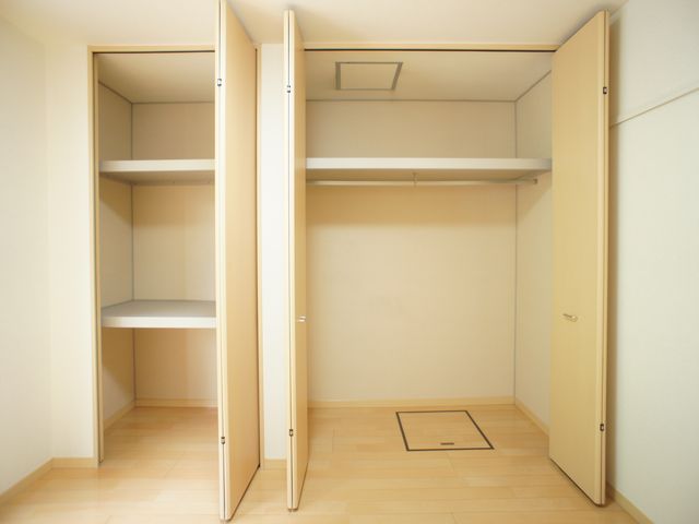 収納　お部屋が広く使える充実収納付きです♪