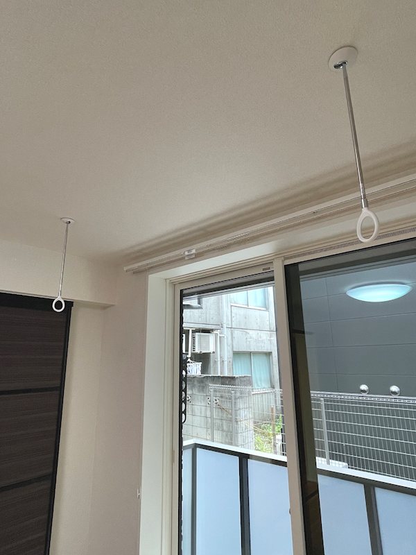 その他　洋室6.7帖　室内物干し