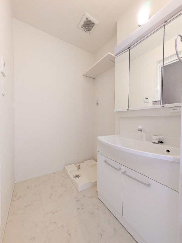 洗面設備　図面と現状に相違がある場合には現状を優先