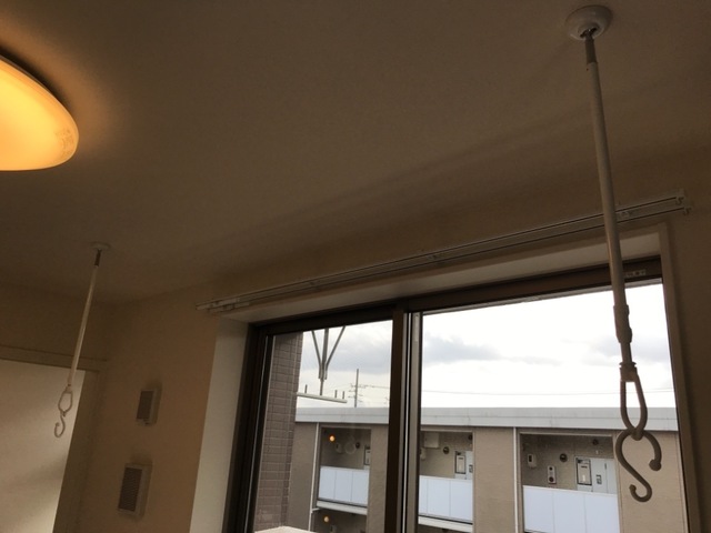 その他設備　物干し金具