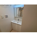 洗面設備　洗髪洗面化粧台付き！