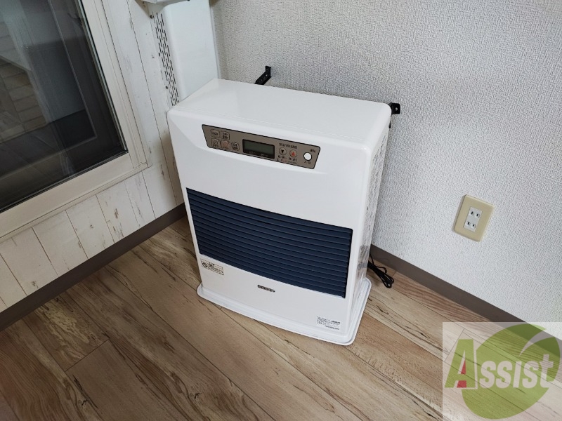 その他設備　灯油暖房です。札幌の寒い冬もこれで大丈夫！