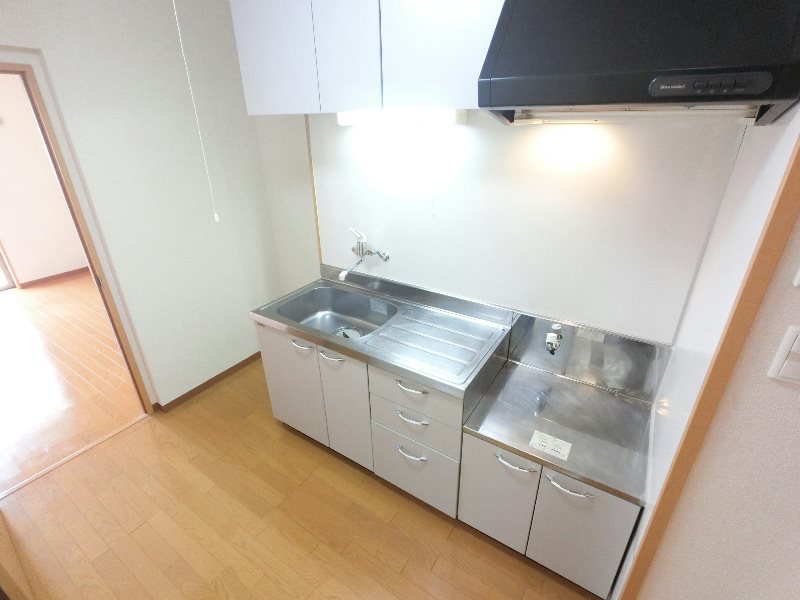 キッチン　２口コンロ設置可