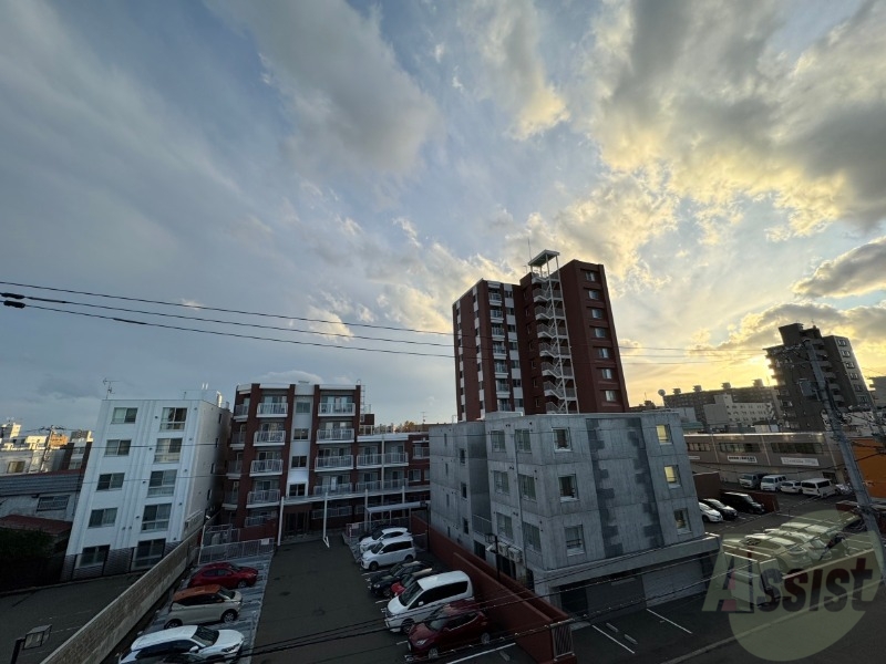 眺望　眺望です。日当たりの良いお部屋になっております！