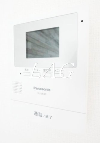 セキュリティ　モニター付きインターホンです。