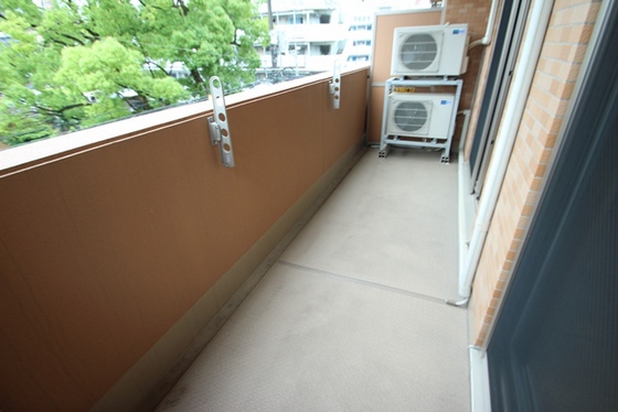 バルコニー　※別部屋の写真です