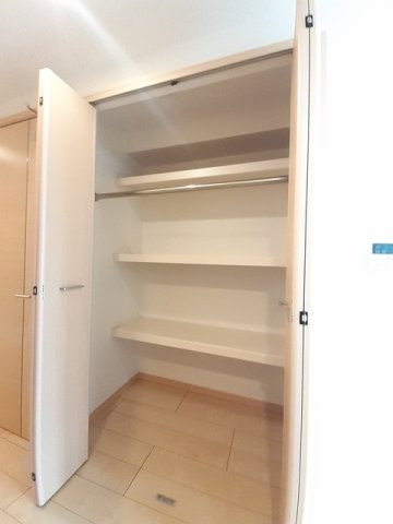 収納　ちょっとした収納スペースも充実しています