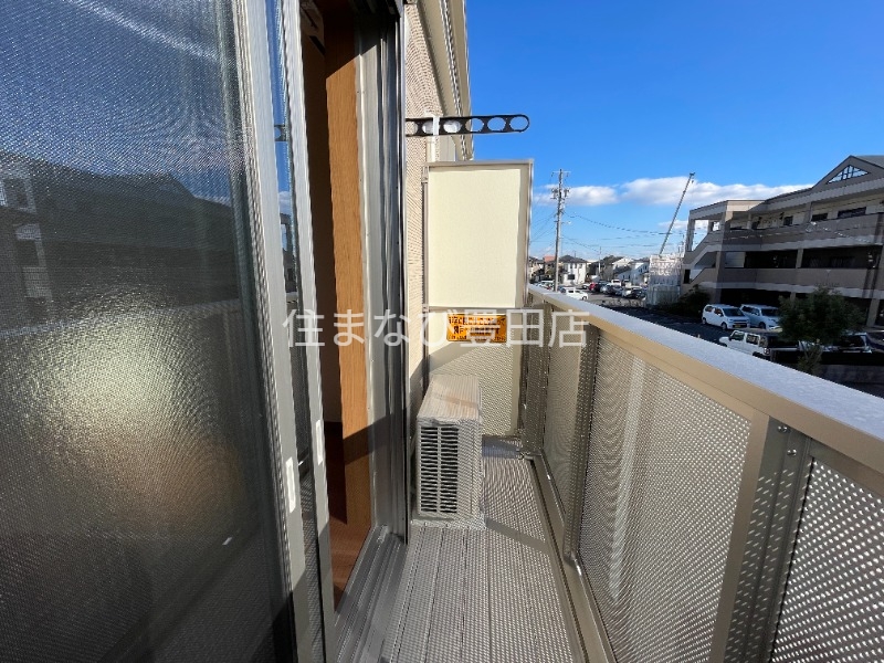 バルコニー　同型完成モデル