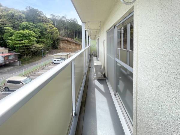 バルコニー　ビレッジハウスの同一物件・同一タイプの間取りの写真です