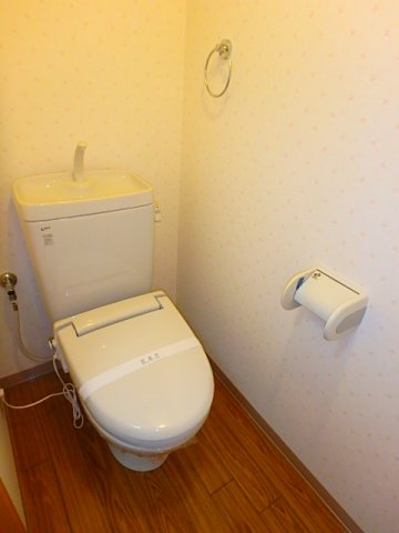 トイレ　※写真は他号室のものです