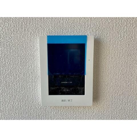 セキュリティ　モニタ付きインターホンで安心♪