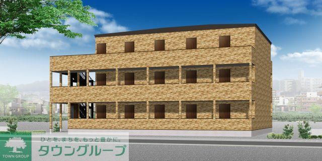 建物外観　※パース