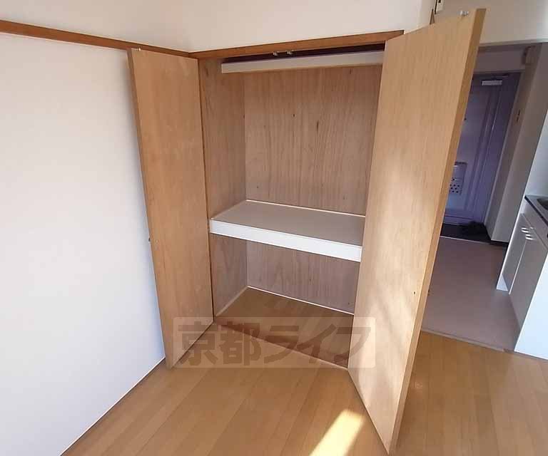 収納　広々収納ですね。