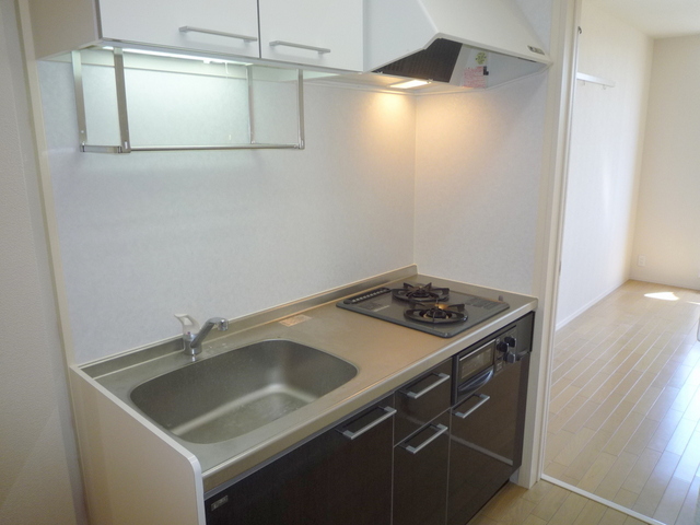 キッチン　★ガスコンロ２口グリル付きのシステムキッチン★