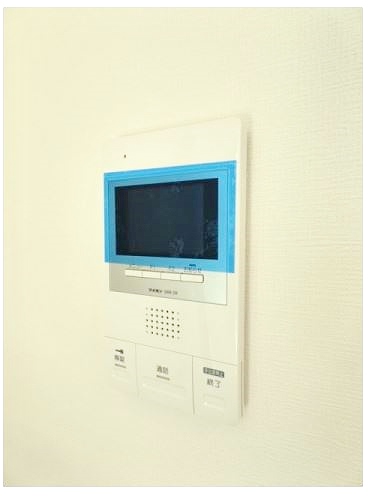 セキュリティ　モニター付きインターホン