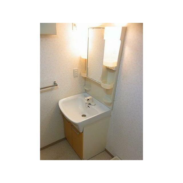 洗面設備　※別号室の参考写真です(現況優先・仕様違いの場合あり)