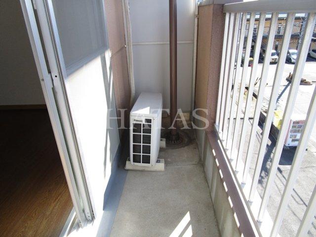 バルコニー　同物件別部屋です。