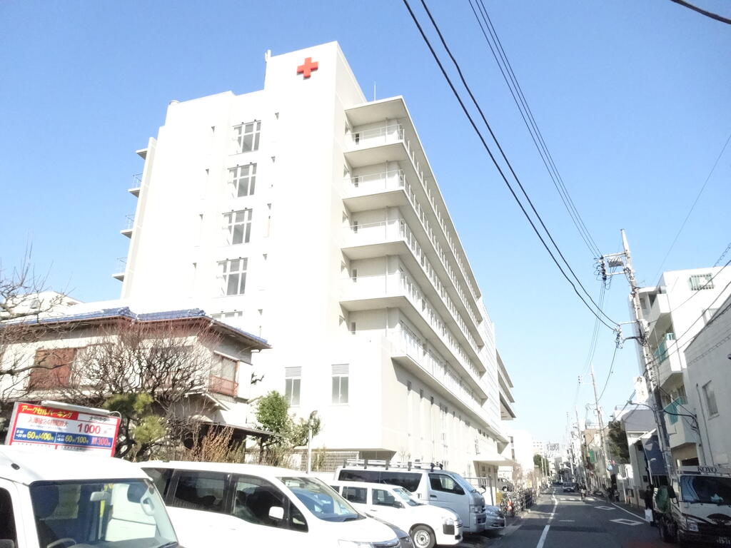 病院　日本赤十字社東京都支部大森赤十字病院（病院）まで204m