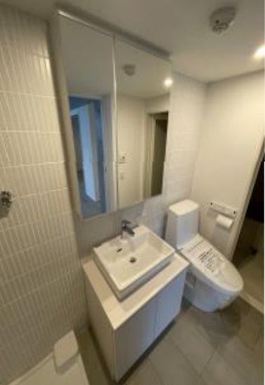 洗面設備　■収納＆鏡付き独立洗面台♪