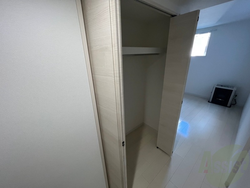 収納　収納もバッチリあるのでお部屋が片付きますよ！